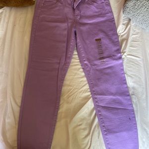 “Celebrity Pink” Purple ankle skinny jeans S: 7